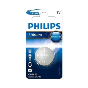 Батареи philips cr2450 3 в