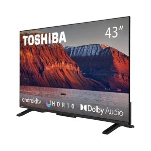 43" led smart телевизор toshiba 43la2363dg, 1920x1080 fhd, android tv, чёрный Thumbnail 3