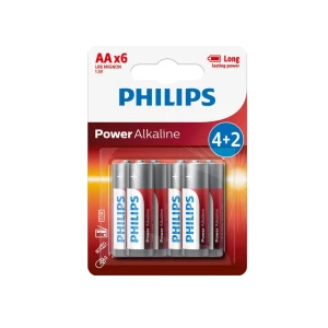 Батареи philips lr6p6bp 1.5 b aa