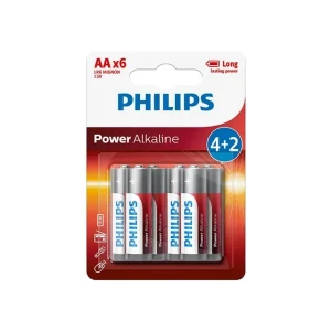 Pile electrice philips lr6p6bp 1.5 v aa Thumbnail 1