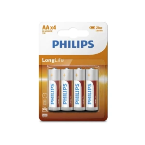 Батареи philips r6ll longlife 1.5 b aa