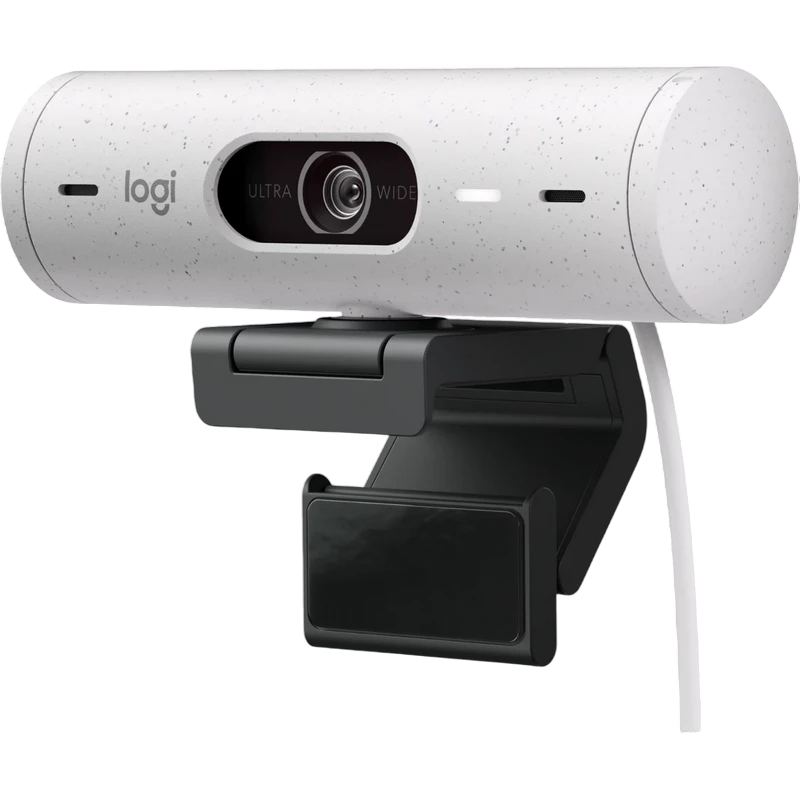 Веб-камера logitech brio 500, full-hd 1080p, белый 2