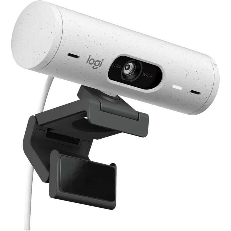 Cameră web logitech brio 500, full-hd 1080p, alb 3