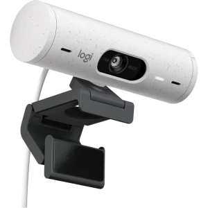 Cameră web logitech brio 500, full-hd 1080p, alb Thumbnail 3