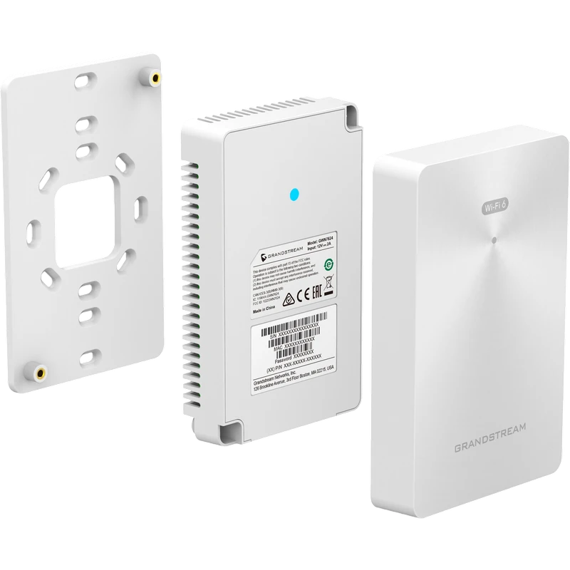 Точка доступа grandstream gwn7661, 5ghz: up to 1201mbps; 2.4ghz: up to 574mbps, белый 4