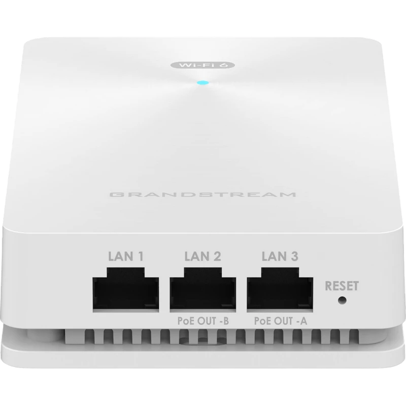 Точка доступа grandstream gwn7661, 5ghz: up to 1201mbps; 2.4ghz: up to 574mbps, белый 5