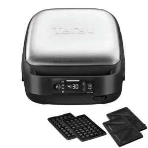 Сэндвичница tefal sw872bf0, чёрный | серебристый Thumbnail 5