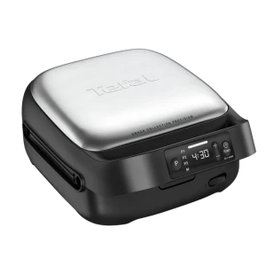 Сэндвичница tefal sw872bf0, чёрный | серебристый