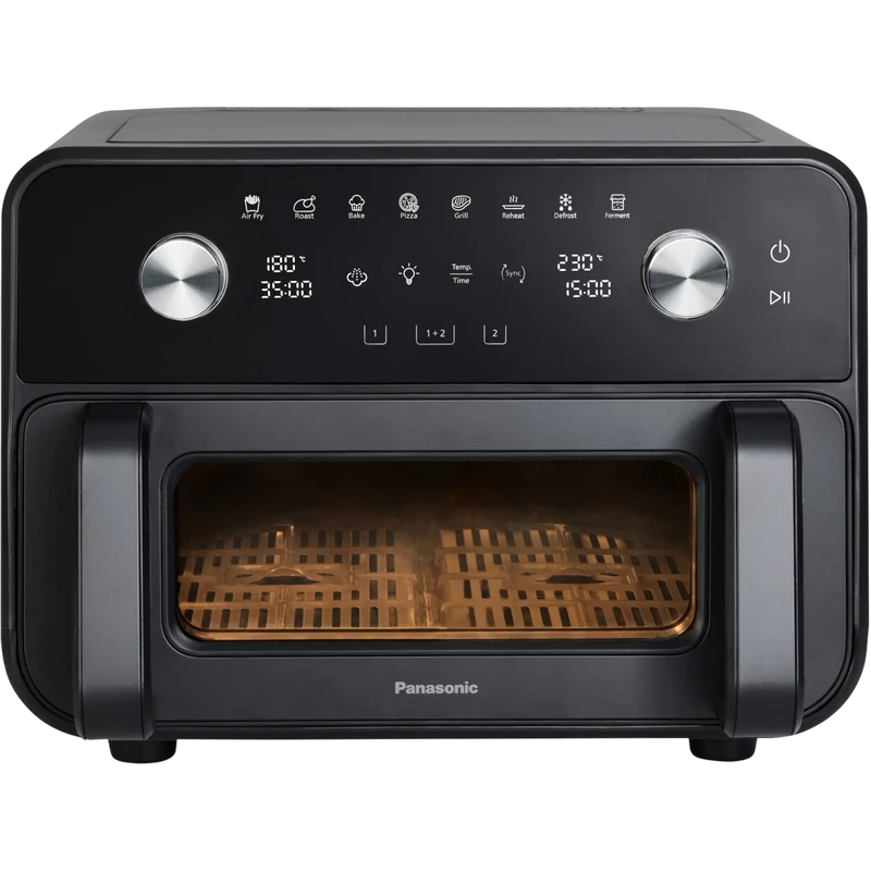 Friteuză cu aer cald panasonic flex nf-bc1000kxe, negru 8