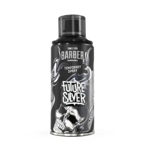 Barber hair color spray 150 ml future silver