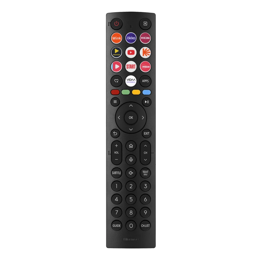 50" qled smart tv hisense 50a7nq, 3840x2160 4k uhd, vidaa u os, черный 7