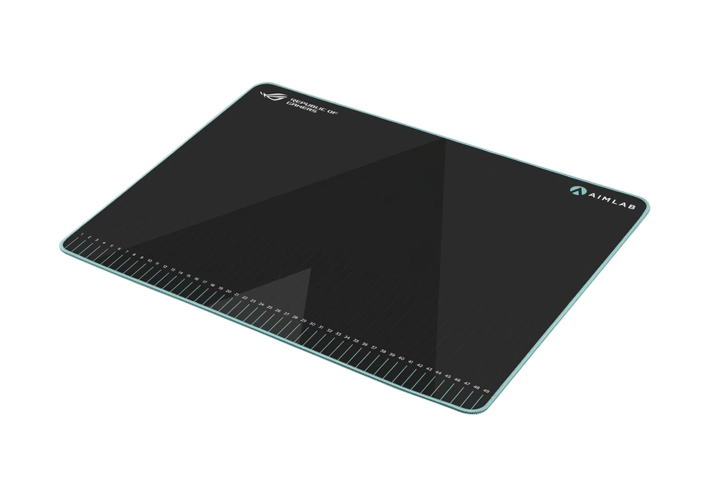 Игровой коврик для мыши asus rog hone ace aim lab edition, large, чёрный 11