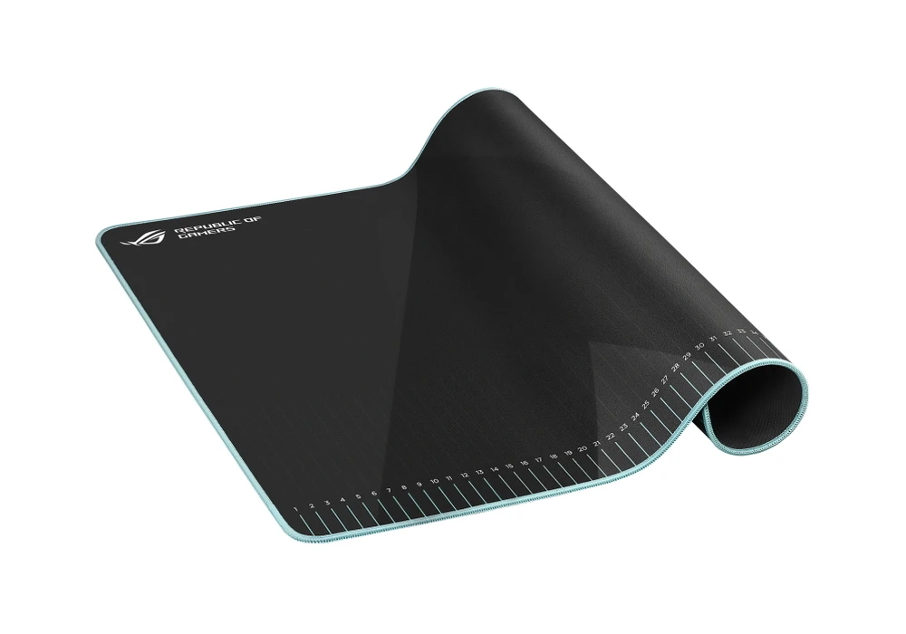 Игровой коврик для мыши asus rog hone ace aim lab edition, large, чёрный 5
