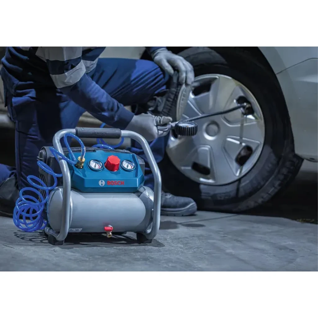Compresor pe acumulator (fără acumulator) gko18v-51 18 v 8 bar 4.5 l bosch 2