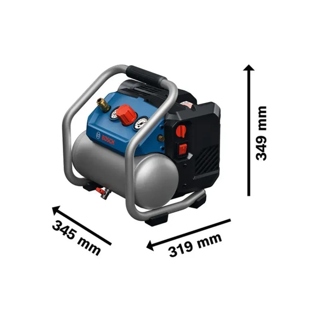 Compresor pe acumulator (fără acumulator) gko18v-51 18 v 8 bar 4.5 l bosch 3