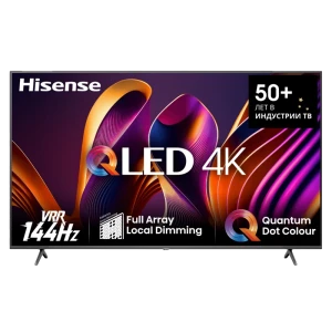 55" qled smart tv hisense 55e7nq pro, 3840x2160 4k uhd, vidaa u7.0, negru Thumbnail 2