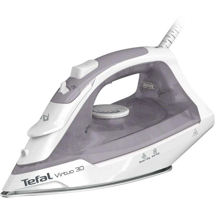 Утюг tefal fv2c43e0, 2000вт, серый 3