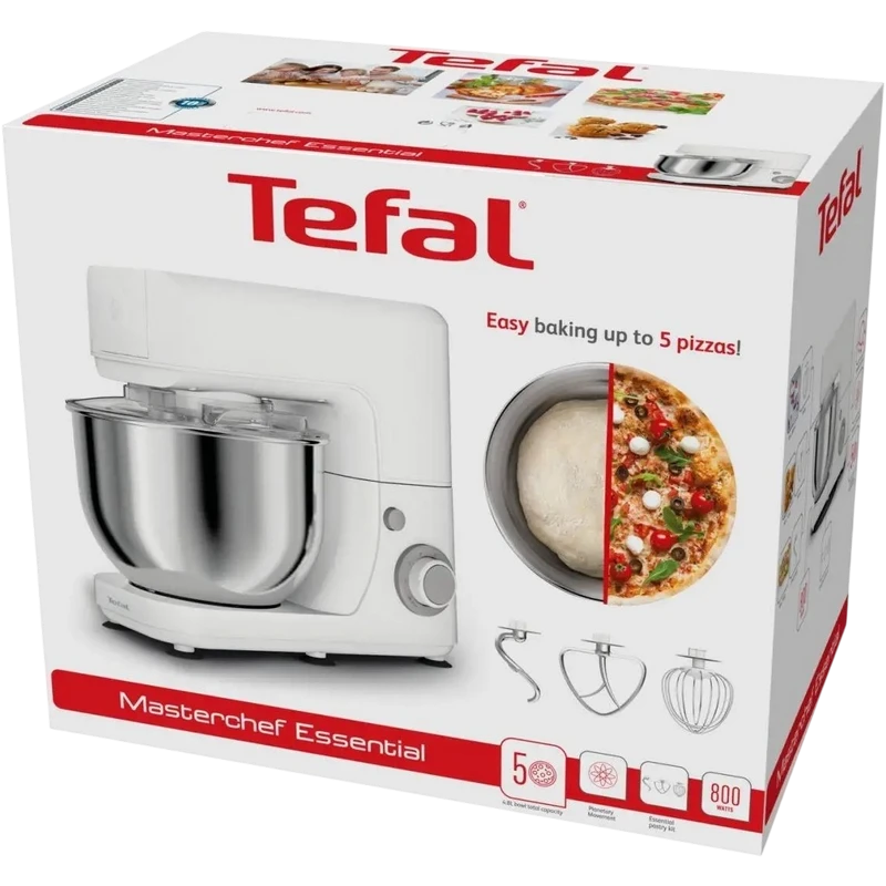 Кухонный комбайн tefal qb160138, бежевый 4
