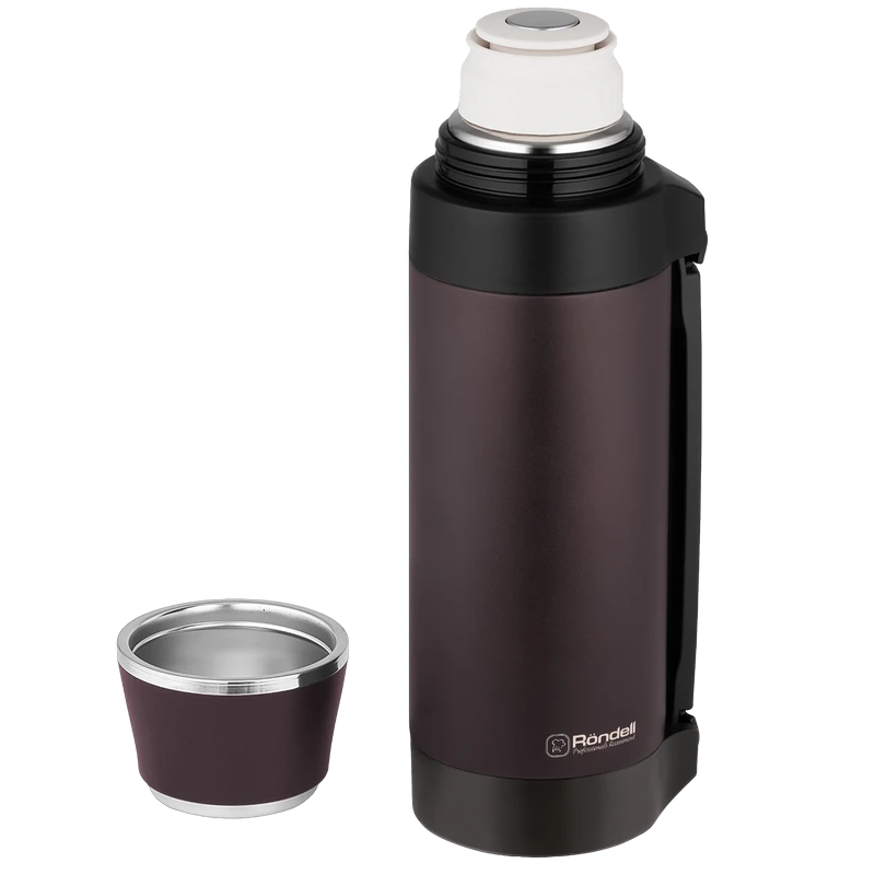 Термос rondell rds-1657, 1,5л, бордовый 4