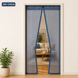 Jaluzele împotriva țânțarilor 100*210cm, albastru 3453-3