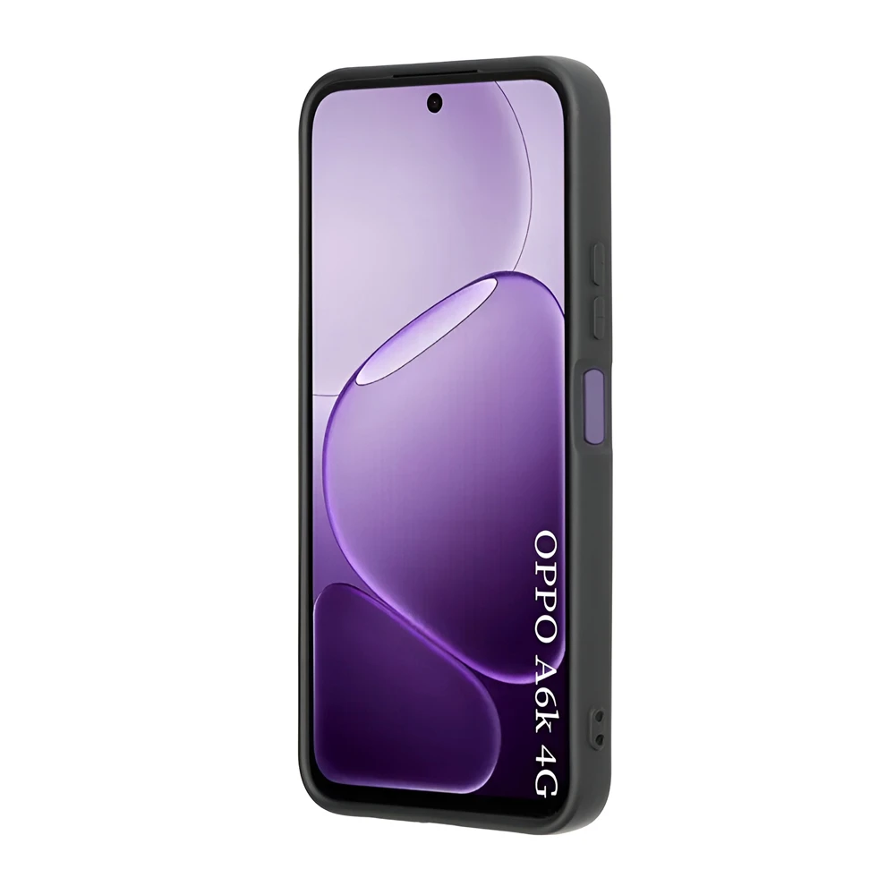 Woo case liquid silicone oppo a6k 4g, black 2