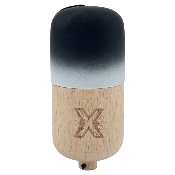 "kendama pill x original", profesională, ața 62/65 cm, 11 x 5 x 5 cm, gradient negru-alb 2