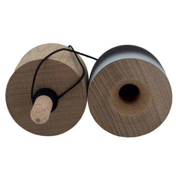 "kendama pill x original", profesională, ața 62/65 cm, 11 x 5 x 5 cm, gradient negru-alb 3