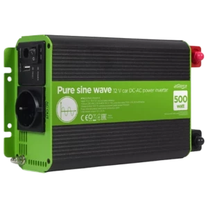 Автомобильный инвертор Energenie EG-PWC-PS500-01, 500Вт, Разноцветный