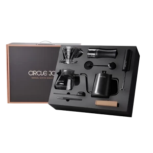 Set pentru prepararea cafelei Circle Joy CJ-CFS01, Negru