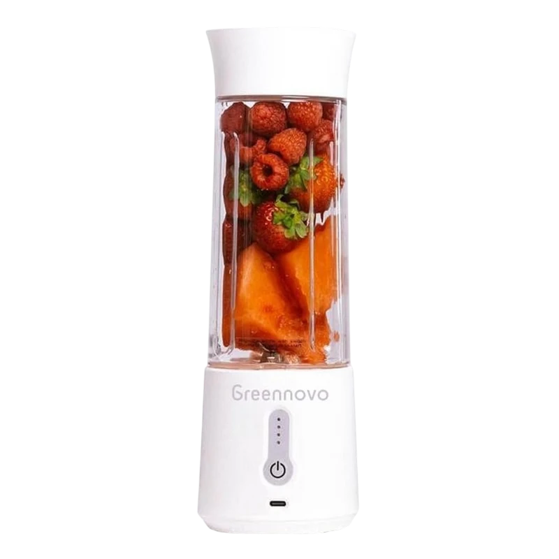 Измельчитель greennovo portable blender, cyan 7