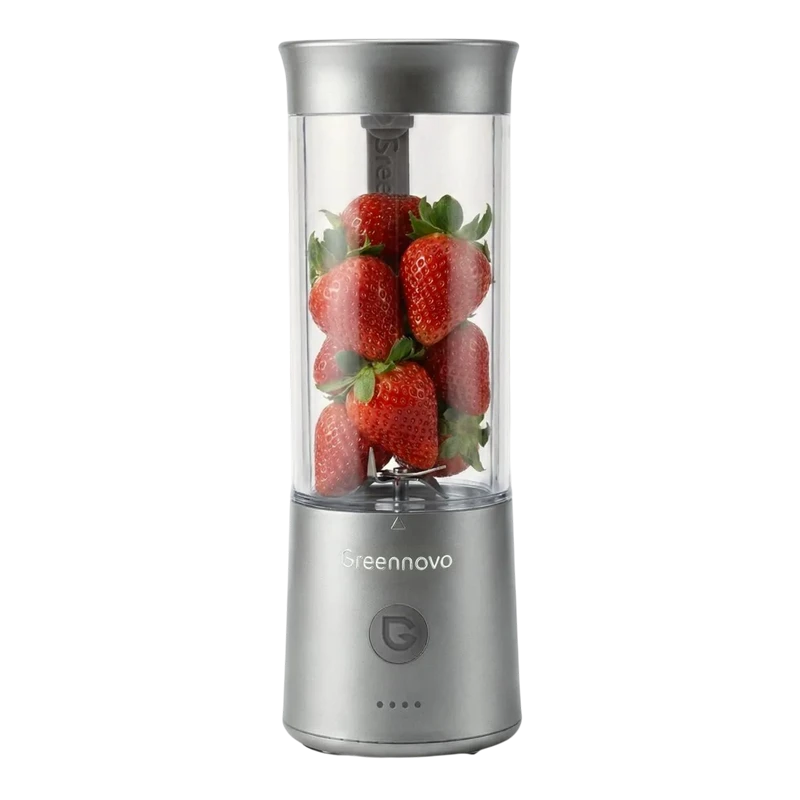 Измельчитель greennovo portable blender, розовый 4