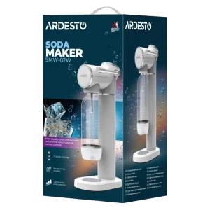 Аппарат для приготовления газировки ardesto smw-02w, белый Thumbnail 3