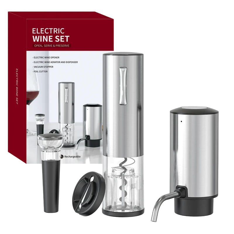 Set pentru vinuri circle joy sgs-kd-8, oțel inoxidabil 4