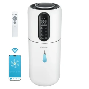 Umidificator evoair steamix3800 smart, wifi, rezervor 3.8l, capacitate de umidificare 300ml/h