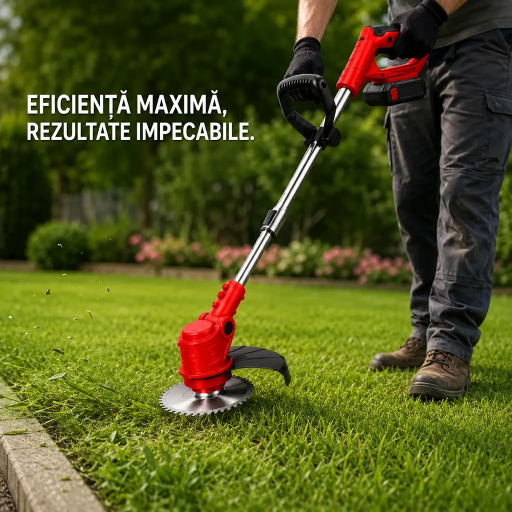 Trimer pentru tuns iarba, cu două acumulatoare ht-901/ht-902 5