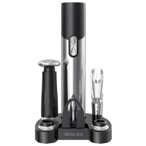 Set pentru vinuri Circle Joy CJ-TZ09, Negru