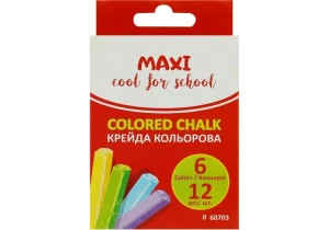 Цветные мелки, 12 шт., maxi 75923 (607034) Thumbnail 1