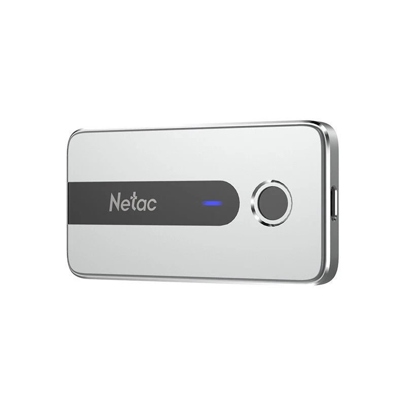 Ssd extern netac z11 500gb usb 3.2 gen 2 type-c (cu protecție biometrică) 3