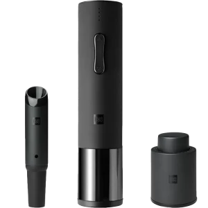 Set pentru vinuri Huohou HU0090, Negru