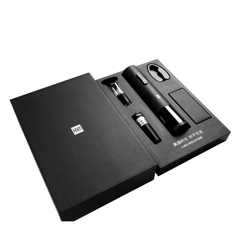 Set pentru vinuri huohou hu0047, negru 2
