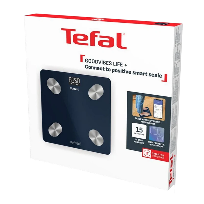 Электронные напольные весы tefal bm9720f0, синий 5