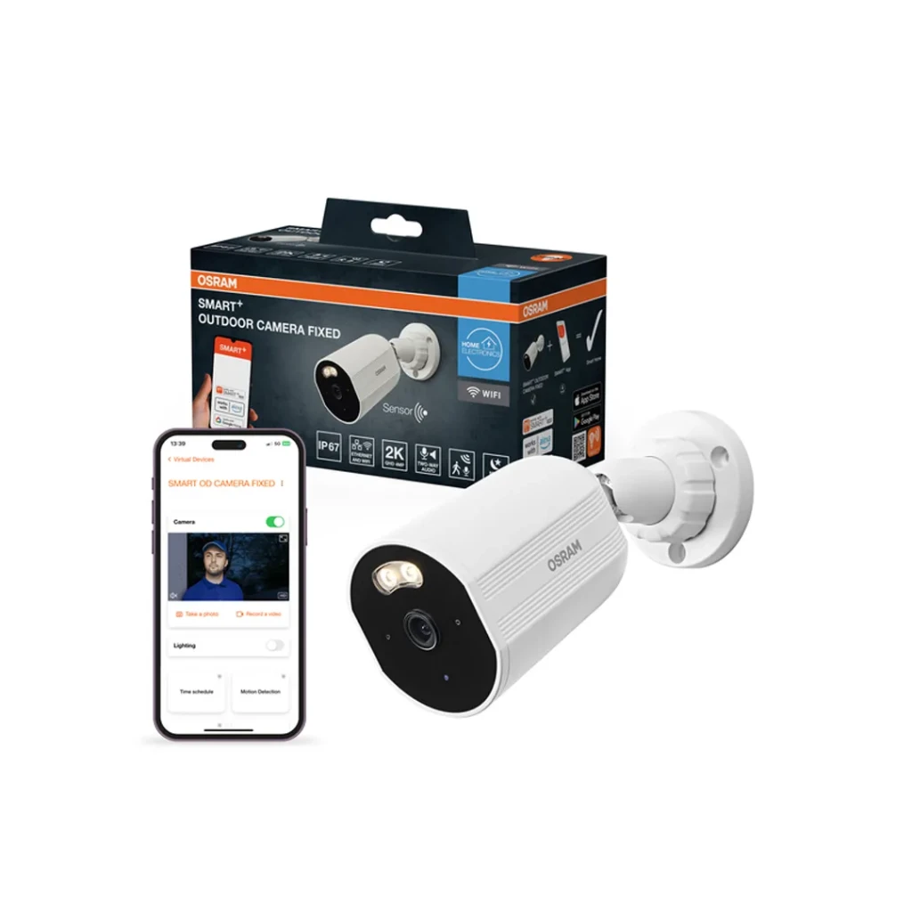 Cameră de supraveghere video ip67 exterior osram 3