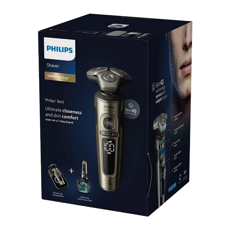 Aparat de ras electric philips sp9883/36, champagne gold 4