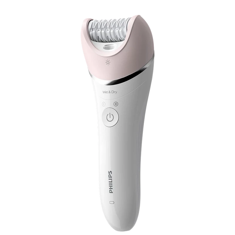 Эпилятор philips bre721/00, белый | розовый 3