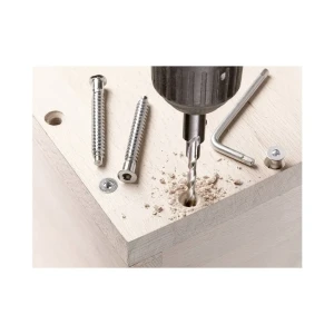Burghiu cu zencuitor pentru lemn 4.5/7 mm oțel cilindric kwb Thumbnail 2