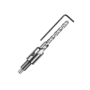 Burghiu cu zencuitor pentru lemn 4.5/7 mm oțel cilindric kwb Thumbnail 1