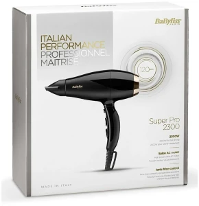 Фен babyliss super pro 6714e, 2300 вт, чёрный Thumbnail 5