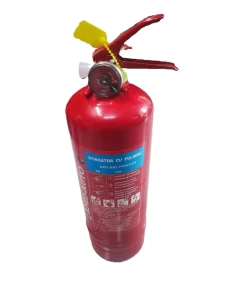 Stingator cu pulbere 2 kg. ’daautocar’ cu suport de fier Thumbnail 2