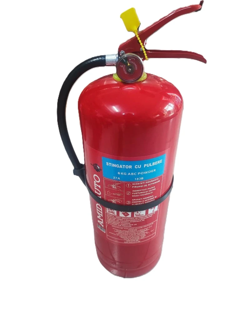 Stingator cu pulbere 6 kg. ’daautocar’ cu carlig de perete 2