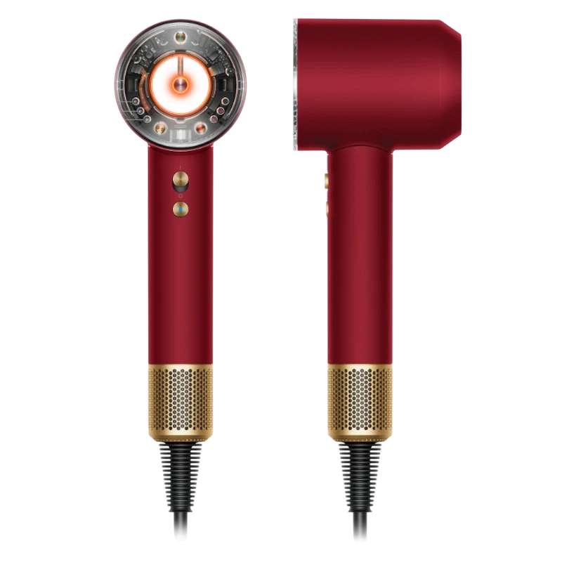 Фен dyson supersonic nural hd16, 1600вт, red velvet | gold 3